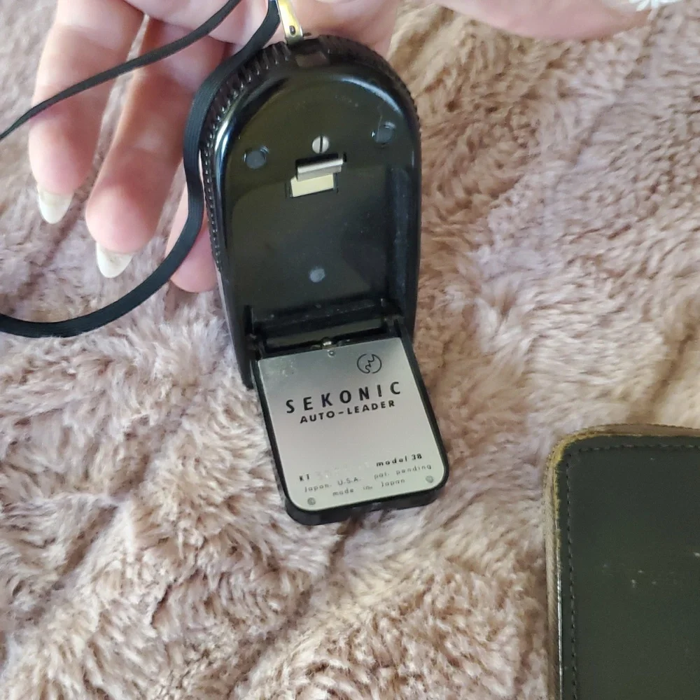 Vintage Light Meter with Case